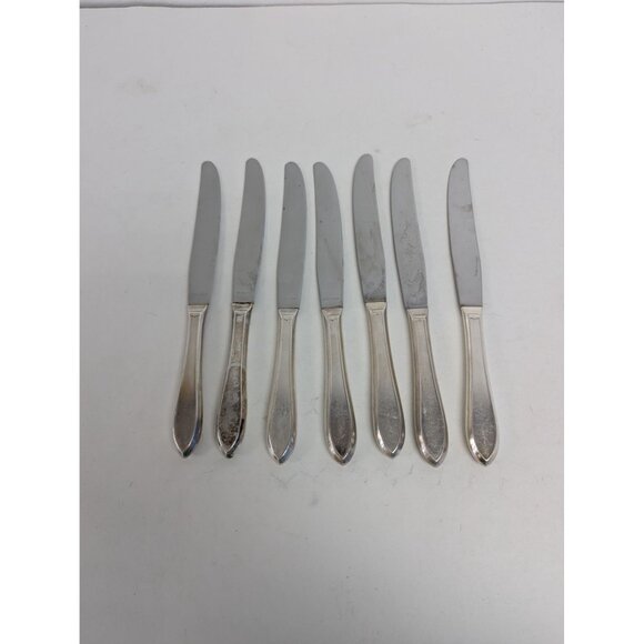 Rogers Silverplate Lufberry Flatware Silverware Set of 51 - Picture 10 of 10